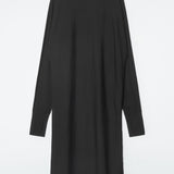 ASYMMETRIC WOOL DRESS