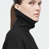 ASYMMETRIC WOOL DRESS